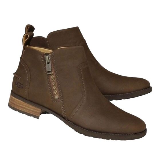 UGG Brown Ankle Boots - Picture 1 of 11